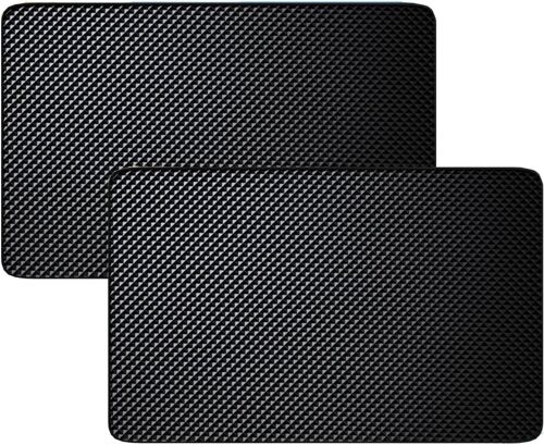 Lot De 2 Tapis Antidérapants En Silicone-Pour Tableau De Bord De Voiture-Tapis Antidérapant Universel Pour Téléphone Portable-Pour Lunettes,Téléphones Portables,Décoration De Voiture