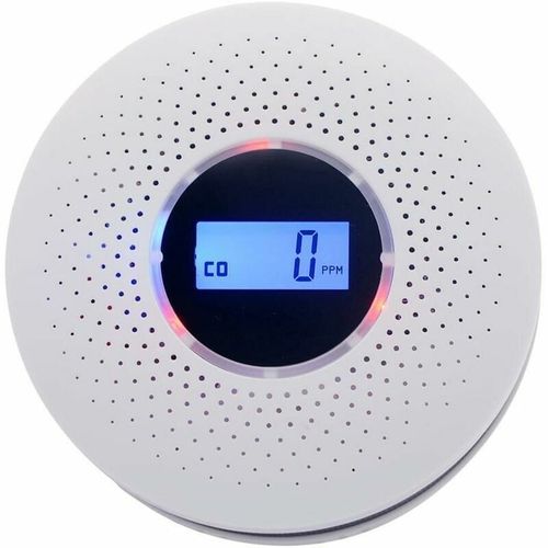 Fumée Détecteur de CO Détecteur de fumée et de monoxyde de carbone 2 en 1 Détecteur de CO de protection incendie