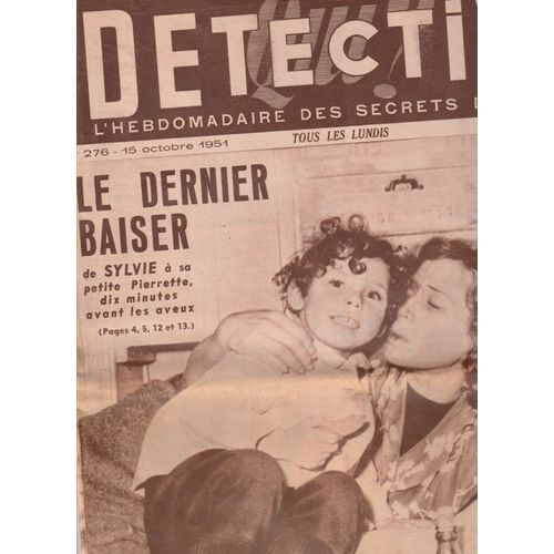 Détective 15 Octobre 1951