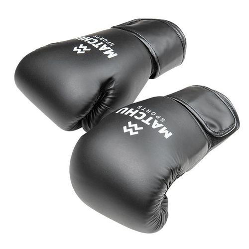 Gants De Boxe  Cuir Synthétique  Noir  16 Oz 