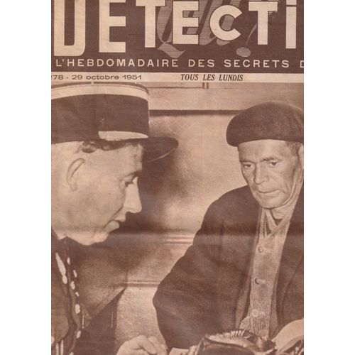 Détective 29 Octobre 1951