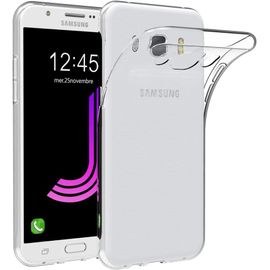 Sskal-Coque Samsung Galaxy J7 2016,Transparente Silicone Coque Pour Samsung Galaxy J7 2016 Housse J710f/J710fn (5,5 Pouces) Silicone Etui Case