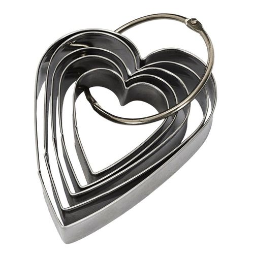 5 Emporte-Pièces CUr Métal Divers Formats