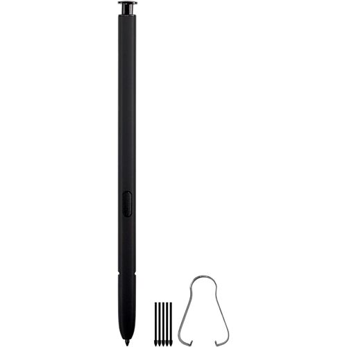Stylet de rechange pour smartphone Galaxy S23 Ultra 5G, avec pointes/embouts (sans Bluetooth, noir)