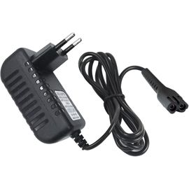 Chargeur Adaptateur 4V 2A Compatible avec Finale 5 Star 8164 8591 8148 8504 1919, Cordless Senior Clipper, Magic Clip, Finale Shaver, Rasoir Tondeuse, Secteur d'Alimentation Sécurisé, Câble 2m