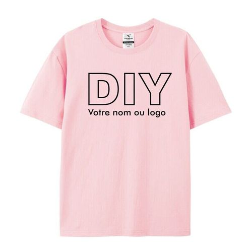 T-Shirt Homme 100% Coton Pour Fans De Football - Maillot Paris À Manches Courtes