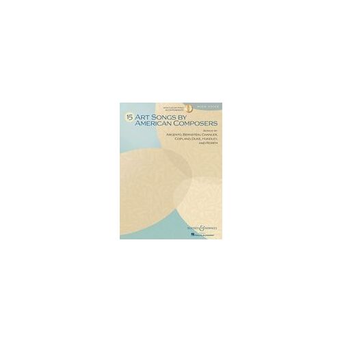 15 Art Songs By American Composers: High Voice, Book/Cd