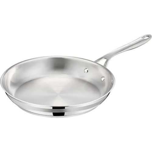 Tefal Jamie Oliver Cook' Smart, Poele 24 Cm, Inox, Induction, Robuste, Poignee Rivetee, E3110455