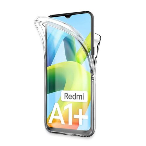 Coque 360 Degré Pour Xiaomi Redmi A1+ 6.52" - Coque Protection Intégrale Transparente Avant Et Arrièrs - Antichoc