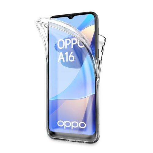 Coque 360 Degré Pour Oppo A16 6,52" Cph2269 - Coque Protection Intégrale Transparente Avant Et Arrièrs - Antichoc