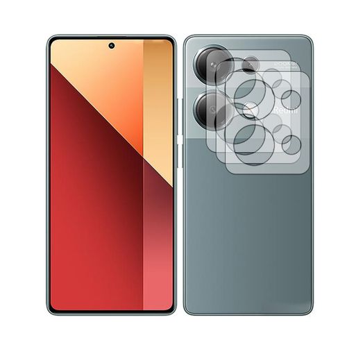 Lot De 3 Verre Trempé Camera, Protection D'objectif Arrière Pour Xiaomi Redmi Note 13 Pro 4g 6.67"" - Visiodirect -