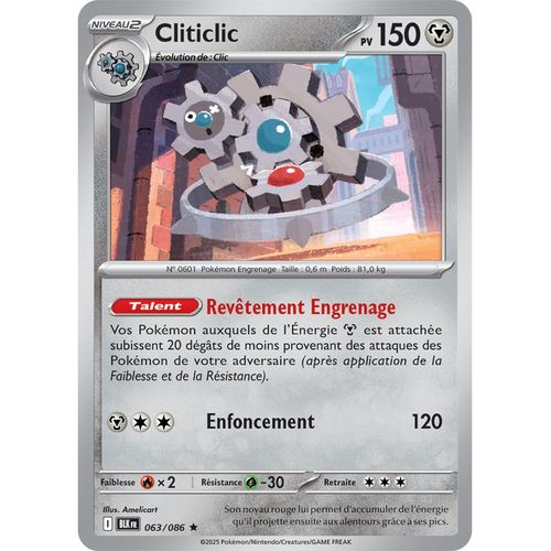 Cliticlic - Holo - 063/086 - Foudre Noire