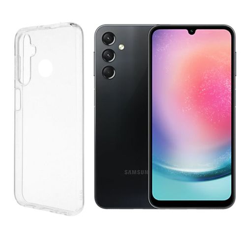Coque De Protection Souple Silicone Transparente Pour Samsung Galaxy A24 4g 6.5"