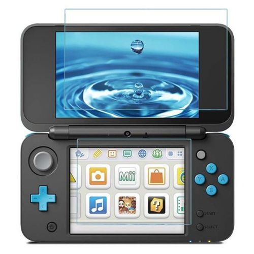 Lot De Film Protecteurs Pour New Nintendo 3ds Xl Taille 4.88" Et 4.18" Verre Trempe Ecran Haut Et Bas -Visiodirect-