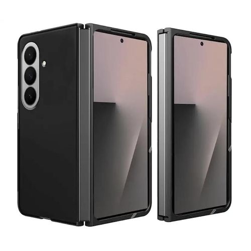 Coque Pour Samsung Galaxy Z Fold 7 - Housse Etui Rigide Avant Et Arriere - Noir