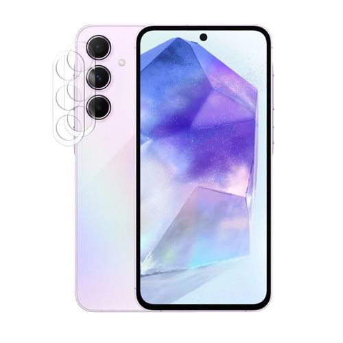 Lot de 2 Verre trempé camera, protection d'objectif arrière pour Samsung Galaxy A55 5G SM-A556B 6.6"" - Visiodirect -