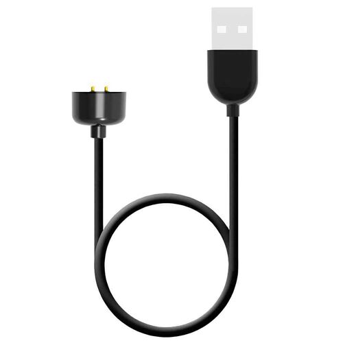 Chargeur pour bracelet Xiaomi Mi Band 6 - Cable USB de Remplacement Adaptateur Charge Noir - Visiodirect -