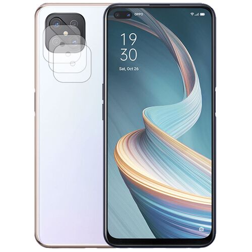 Lot De 3 Verre Trempé Camera Arrière Protecteur Pour Oppo Reno 4z 5g - Visiodirect -