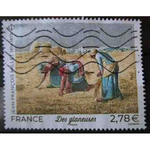 2025. Timbre Des Glaneuses De Jean-François Millet.