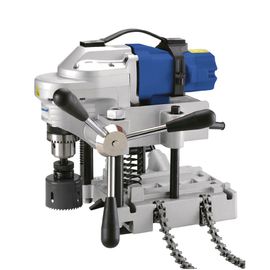Perceuse pour scie à trépan jusque ø 127 mm 1,1 kW avec chaîne pour tubes de 32 à 203 mm niveau à bulle intégré Metallkraft RB127