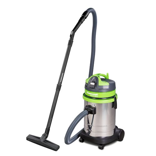Aspirateur eau et poussière avec démarrage automatique - 33 litres cuve en acier inoxydable - 1 moteur 1 kW 230 V - 72 dB(A) Cleancraft WETCAT 133 IR