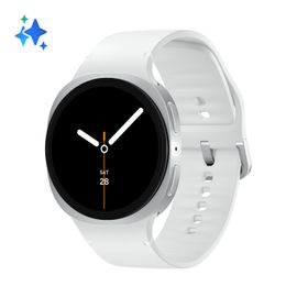 Samsung Galaxy Watch8 Galaxy Watch 8 1.3" AMOLED 40 mm Numérique 438 x 438 Écran tactile Argent Wifi GPS (satellite)