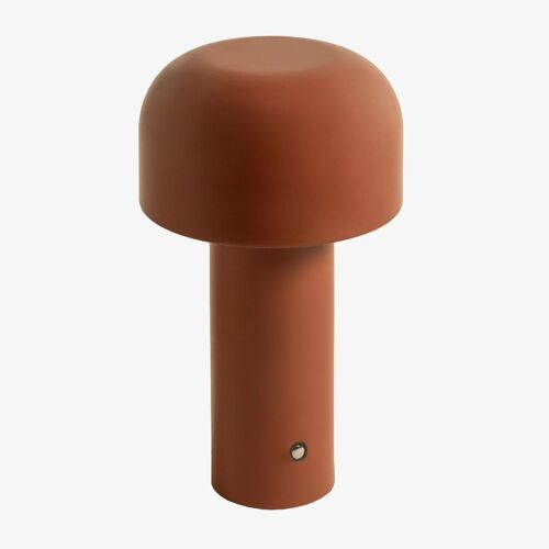Lampe De Table Led Sans Fil En Métal Loentia Terracota