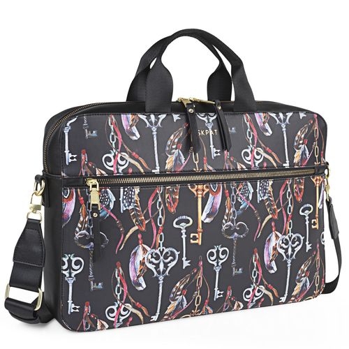 Portadocumentos Mujer - Bolso Portatil Mujer Para Trabajo - Bolso Ordenador Portatil Mujer Laptop 15,6 Pulgadas - Bolso Universidad Mujer De Marca SKPAT 317138