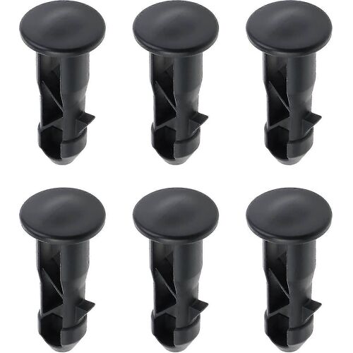 3 paires de charnières de charnières en plastique Wheelie Bin Laid, 65mm X 18mm