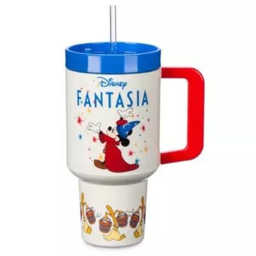 Gobelet Mickey L'apprenti Sorcier Avec Paille, Fantasia