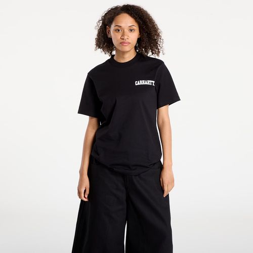 T-Shirt Carhartt Wip S/S University Script T-Shirt Unisex Black/ White Xxl