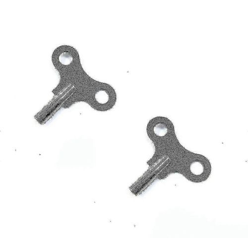 Clé De L'horloge,2pcs Accessoires De Montre Clé De Remontoir D'horloge En Bois -N4584 Zd A-Good