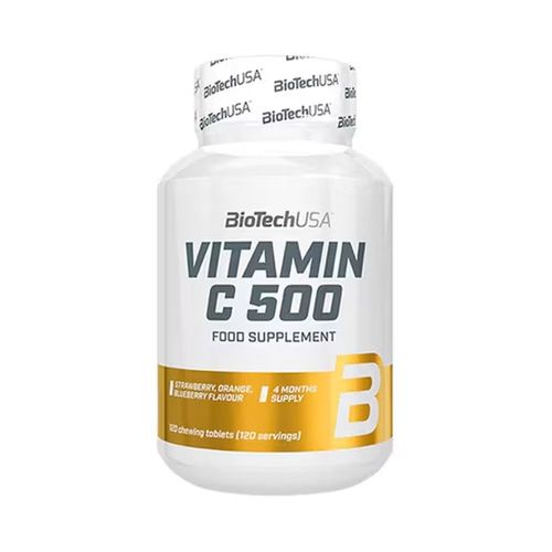Vitamin C500 (120 Tabs)| Vitamine C|Biotech Usa 