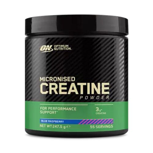 Micronised Creatine Powder (247,5g)|Blue Raspberry| Créatines|Optimum Nutrition 