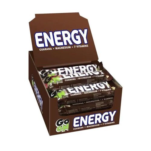 Energy Bar (24x45g)|Peanut Caramel| Barres Énergétiques|Go On Nutrition 
