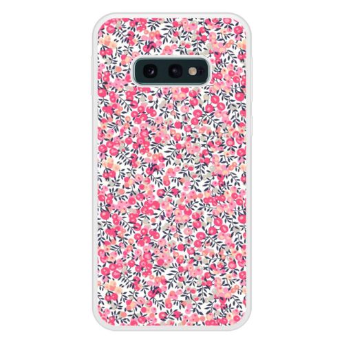 Coque Silicone Renforcée - Compatible Samsung Galaxy S10e - Design Liberty Wiltshire Rose