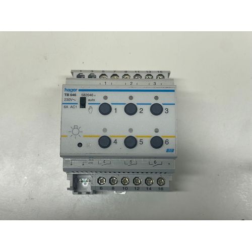 Hager TB 046 – Module KNX 6 sorties 6 A (Tébis) – Très bon état