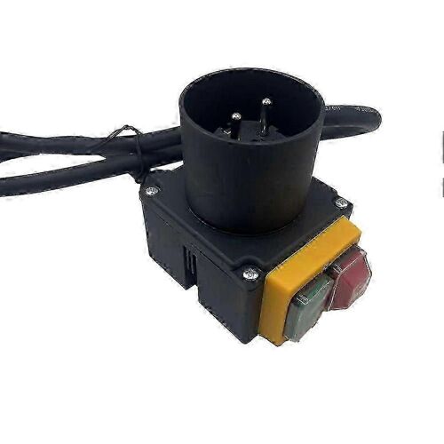 Interrupteur à bouton électromagnétique HCK3T Machine de découpe de bûches 250V 16A Fendre le bois Outil électrique par KOA7