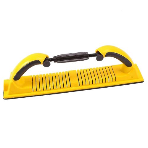 Raboteuse à main rectangulaire de meulage à sec 70x400mm pour mastic de voiture et cendres avec papier de verre sous vide