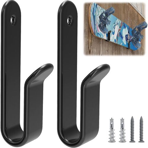2pcs Horizontal Snowboard Mural Support Clips Snowboard Support Mural Snowboard Support Snowboard Support De Snowboard Stockage Affichage De Snowboard Support Mural-Yu