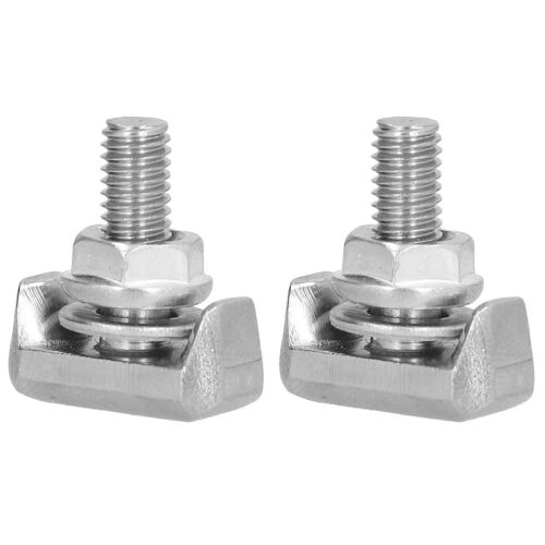 2pcs Voiture Batterie Borne T-Bolts En Acier Inoxydable 19116852 Remplacement Pour Chevrolet A-B