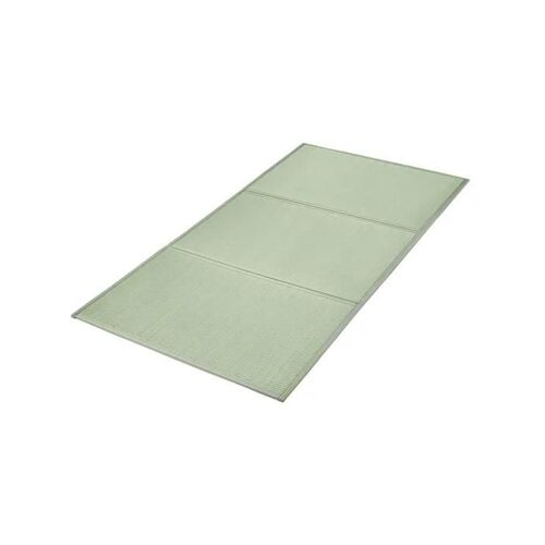 Tatami en Jonc Naturel-VEVOR-210 x 99 cm-Pliable de Taille Lit Double Standard- avec Support Antidérapant et Parfum Frais