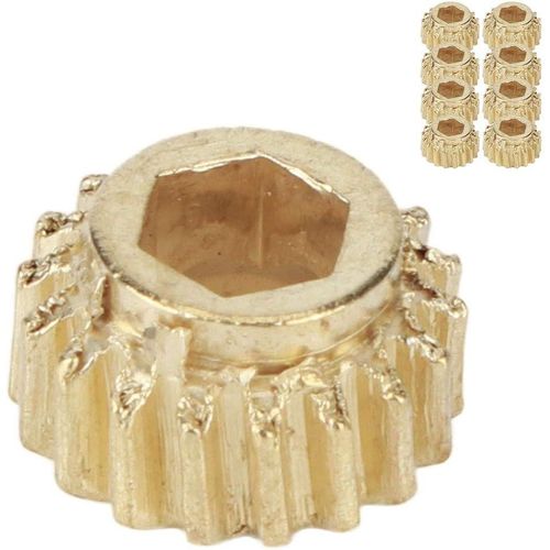 Chenquansarl-Accordeurs De Guitare Engrenages, Mécaniques De Guitare À Engrenages Ouverts Engrenages Verrouillage Hexagonal Piquets De Montage Universels Outil D'instrument De Musique(Or 12 Pièces)