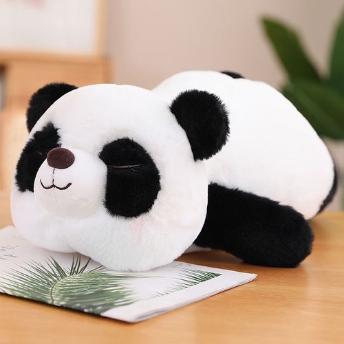 Série Goodnight, poupée oreiller en peluche, cochon mignon, poupée Shiba Inu, cadeau pour fille, panda Panda-30cm 0,14kg