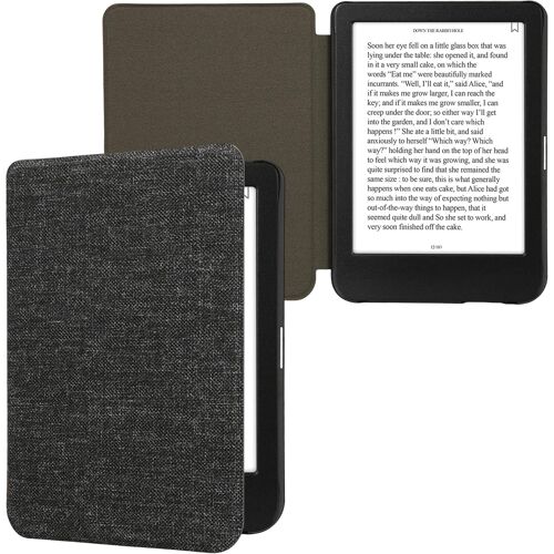 Coque Liseuse Compatible Avec Kobo Clara Bw/Colour-Coque Avec Rabat Magnétique En Tissu Textile Pour Liseuse Électronique.[K70]