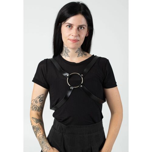 Bullet69 - Ring - Harnet - Noir - Onesize - Métal,100% Polyester,Faux Cuir