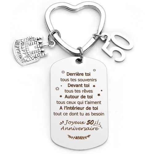 KAL-Cadeau 50 Ans - Anniversaire Homme Et Femme