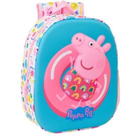 Sac à dos Peppa Pig Pool Party 3D 33 CM Maternelle