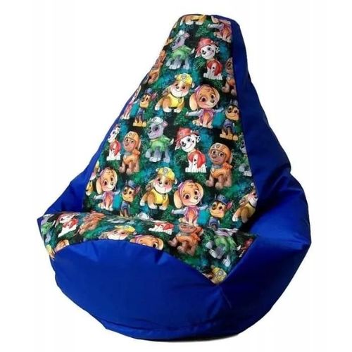 Go Gift Sac Sako Pouffe Imprimé Poire Bleuet-Paw Patrol Xl 130 X 90 Cm - 5905359299363