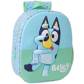 Sac à dos Bluey Bleu 3D 33 CM Maternelle